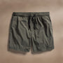 Technical Stretch Nylon Split Hem Boardshort in Artillery | James Perse Los Angeles