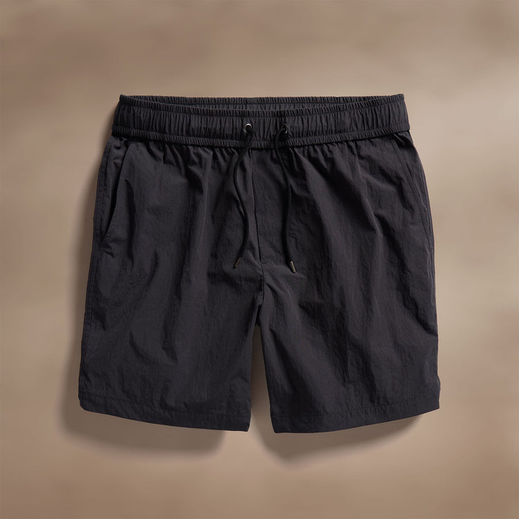 Elevated Board Short in Black | James Perse Los Angeles