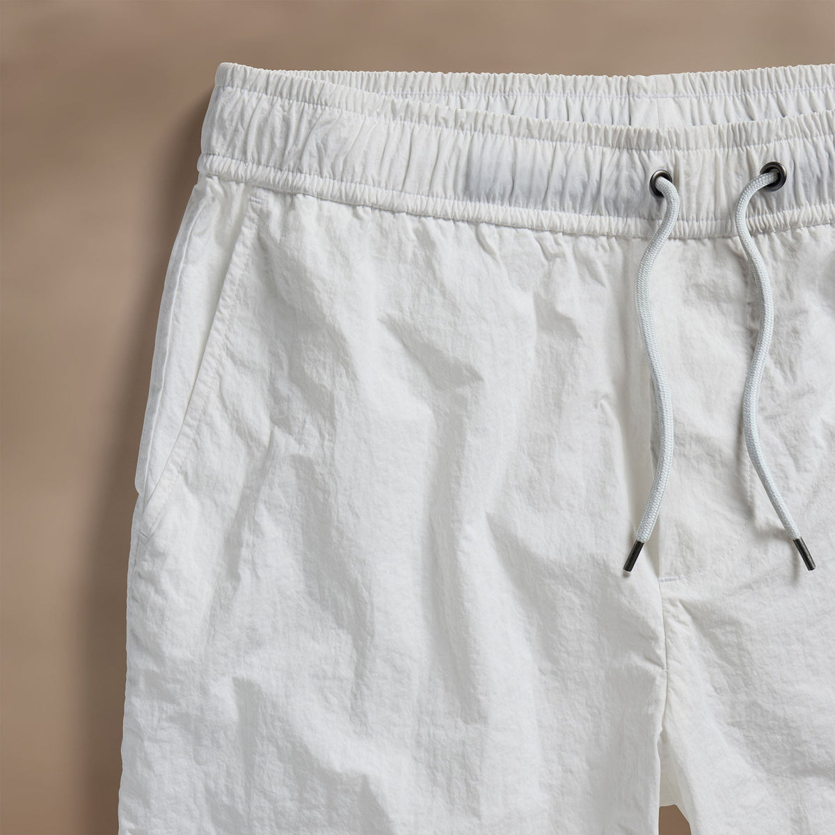 Elevated Board Short in White | James Perse Los Angeles