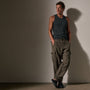 Textured Linen Flight Pant in Army Green | James Perse Los Angeles