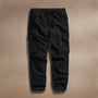 Textured Linen Flight Pant in Black | James Perse Los Angeles