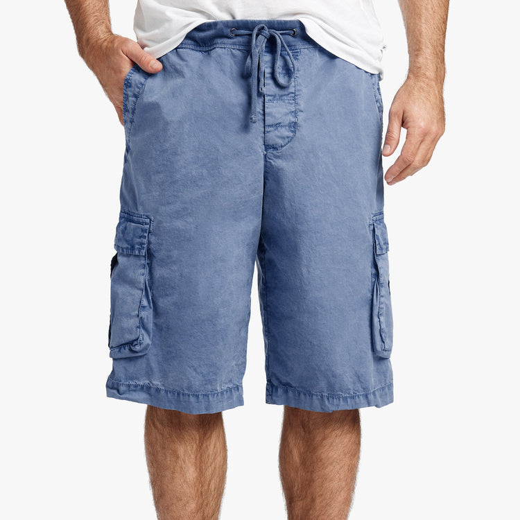 Stretch Poplin Cargo Short in Reflex Pigment | James Perse Los Angeles