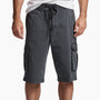 Stretch Poplin Cargo Short - Squid Pigment | James Perse Los Angeles