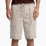 Patch Pocket Short in Flax Pigment | James Perse Los Angeles