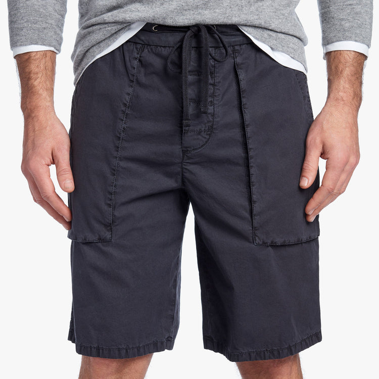 Patch Pocket Short in Squid Pigment | James Perse Los Angeles