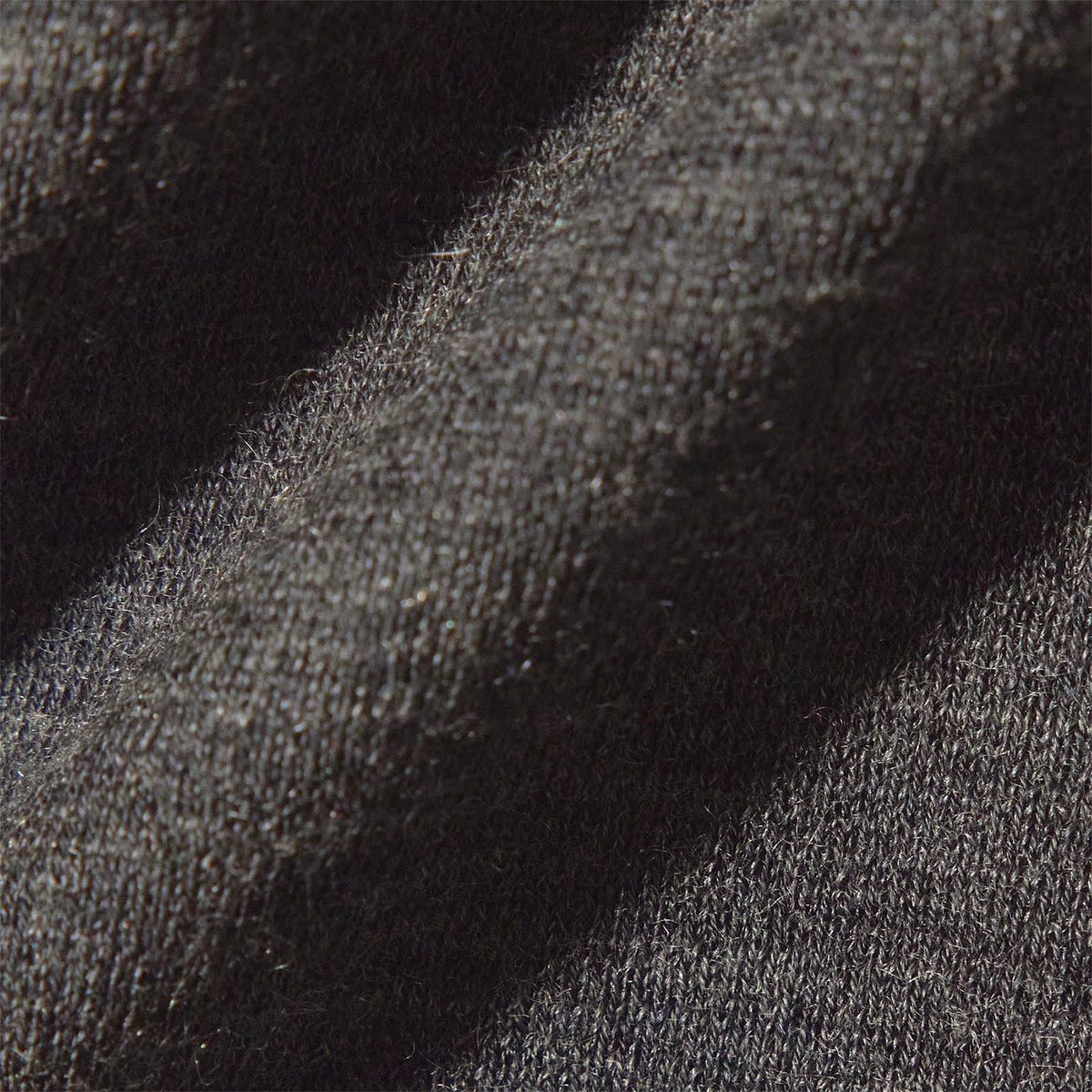 Lightweight Fine Gauge Cashmere Zip Up in Charcoal/stone | James Perse Los Angeles