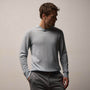 Ultrafine Cashmere Crew in Grey Glacier | James Perse Los Angeles