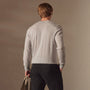 Lightweight Fine Gauge Cashmere Crew in Stone | James Perse Los Angeles