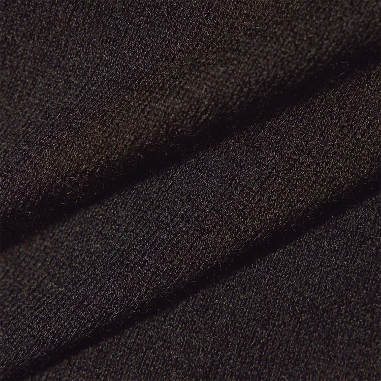 Lightweight Fine Gauge Cashmere Polo in Black | James Perse Los Angeles