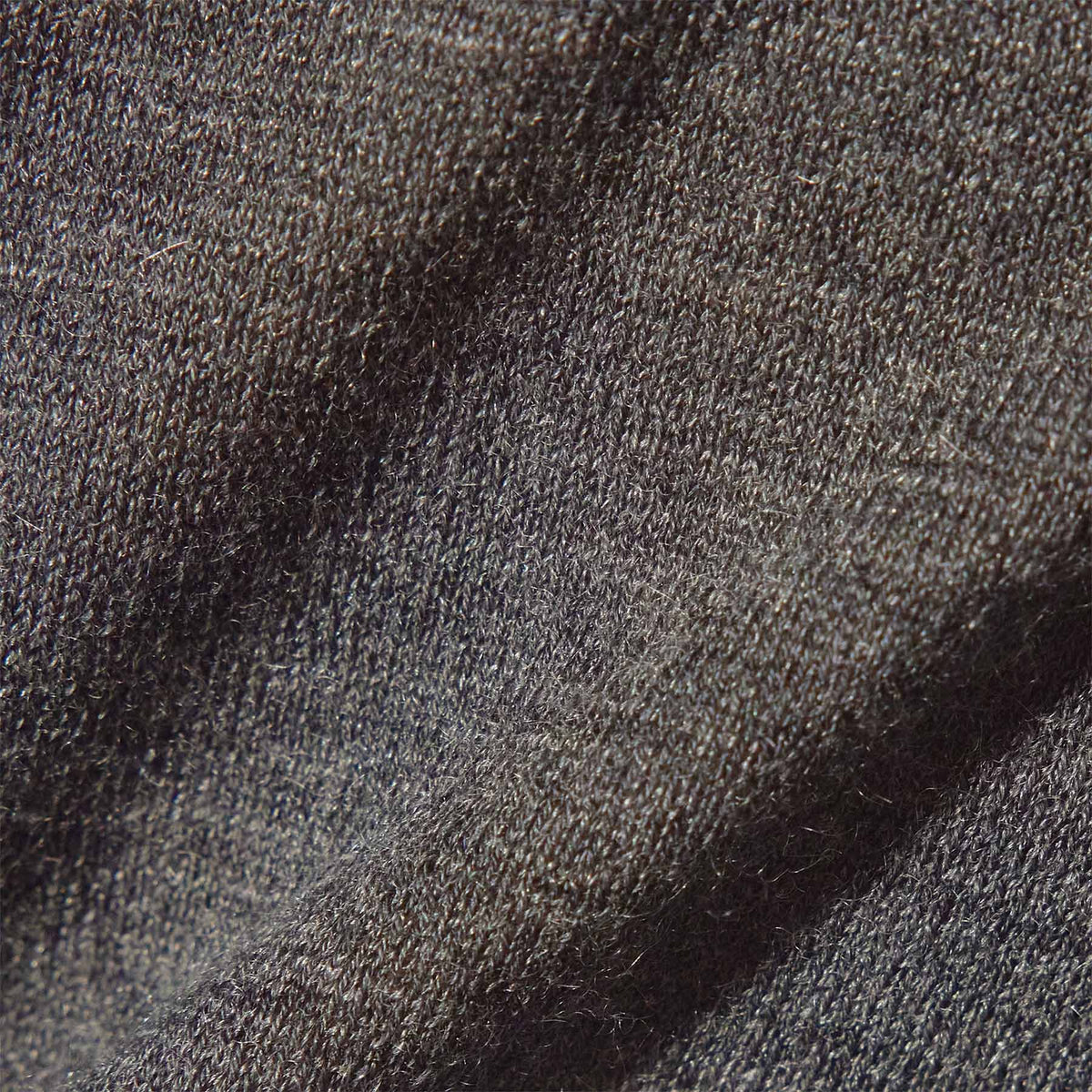 Lightweight Fine Gauge Cashmere Polo in Charcoal | James Perse Los Angeles