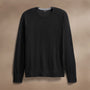 Ultra Fine Cashmere Raglan Crew in Black | James Perse Los Angeles