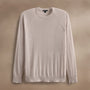 Ultra Fine Cshmr Raglan Crew in Balsa | James Perse Los Angeles
