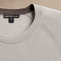 Ultra Fine Cshmr Raglan Crew in Concrete | James Perse Los Angeles
