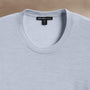 Ultra Fine Cashmere Tpd Crew Neck in Grey Sky/Coal | James Perse Los Angeles