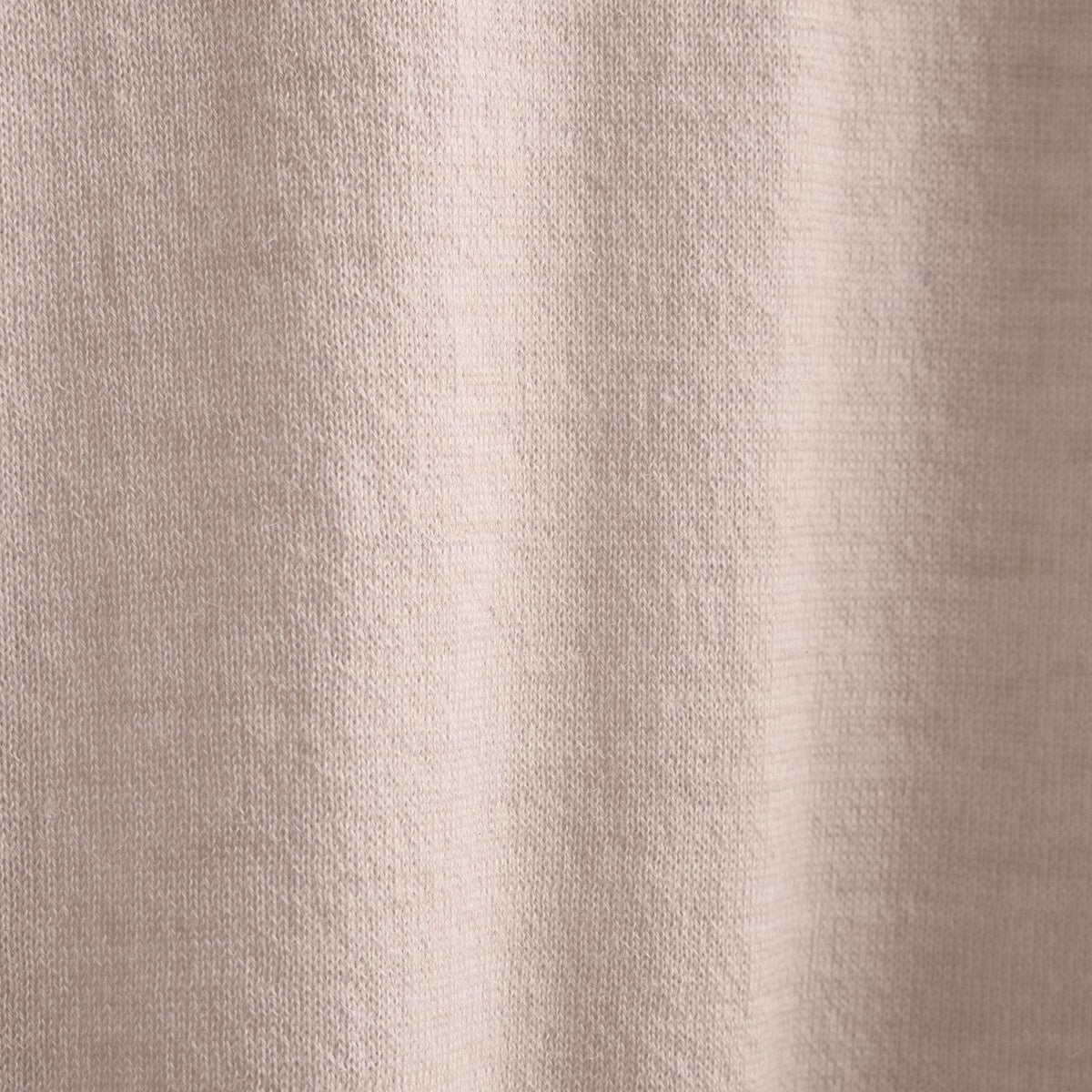 Ultra Fine Cshmr Tpd Open Polo in Balsa/Ivory | James Perse Los Angeles