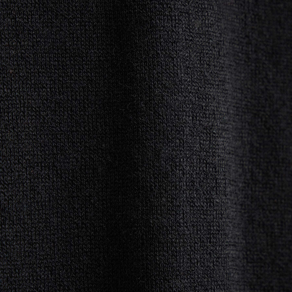 Ultra Fine Cshmr Tpd Open Polo in Black/Charcoal | James Perse Los Angeles