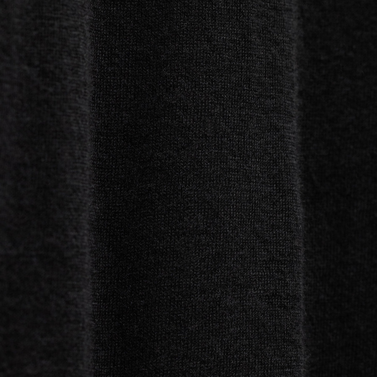 Ultrafine Cashmere Tipped Crew in Black/Charcoal | James Perse Los Angeles
