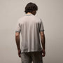 Ultrafine Cashmere Tipped Polo in Fog/Charcoal | James Perse Los Angeles