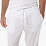 Matte Stretch Pajama Bottom in White | James Perse Los Angeles