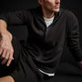 Vintage Fleece Full Zip Hoody in Black | James Perse Los Angeles