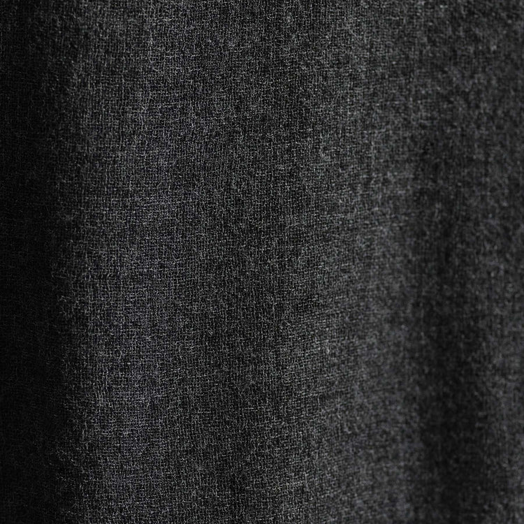 Solid Viscose Wool Shirting in Anthracite | James Perse Los Angeles