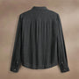 Solid Viscose Wool Shirting in Anthracite | James Perse Los Angeles