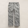 Cozy Straight Sweat Pant in Heather Grey | James Perse Los Angeles FLAT