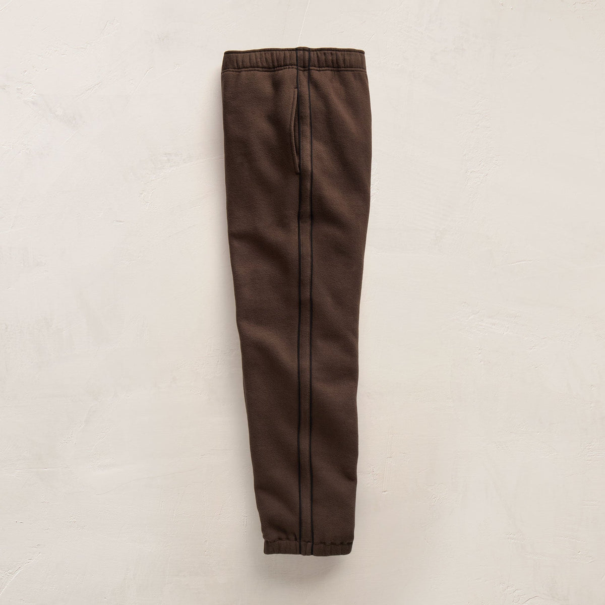 Cozy Sweat Pant With Piping in Porcupine | James Perse Los Angeles FLAT