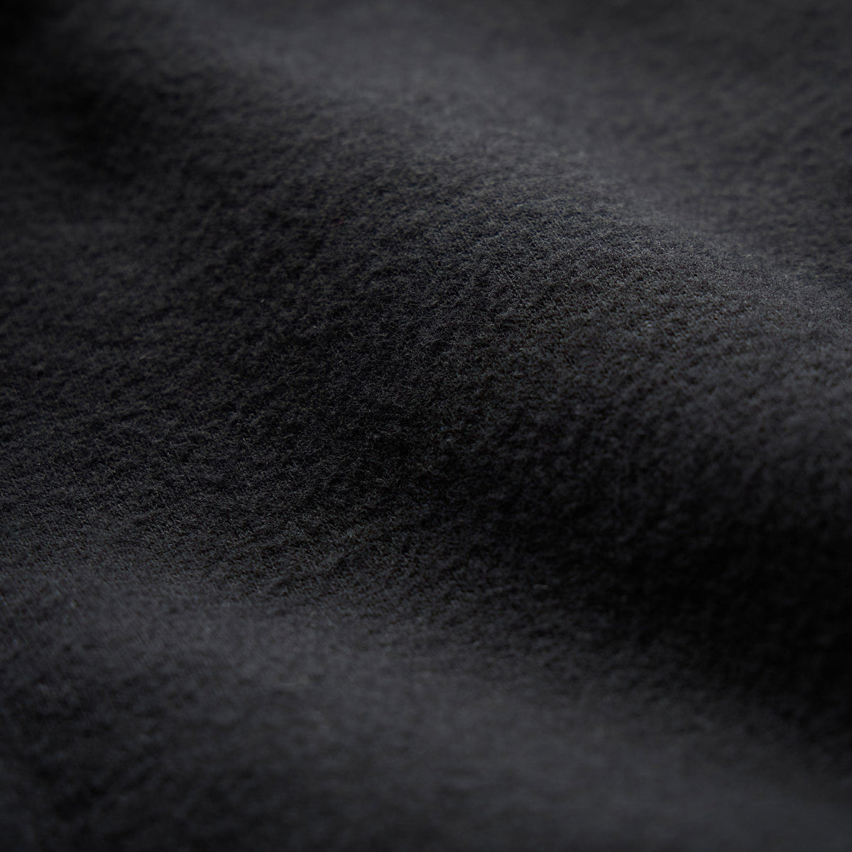 Cozy Zip Up Hoodie in Black | James Perse Los Angeles