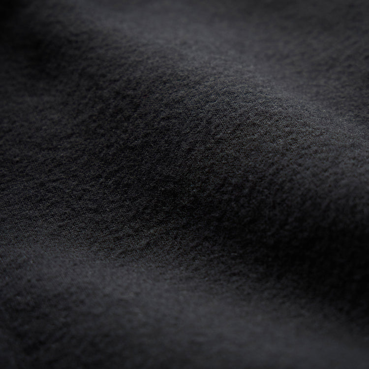 Cozy Zip Up Hoodie in Black | James Perse Los Angeles