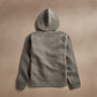 Cozy Zip Up Hoodie in Granite | James Perse Los Angeles