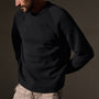Cozy Raglan Sweatshirt in Black | James Perse Los Angeles