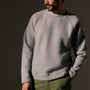 Cozy Raglan Sweatshirt in Heather Grey | James Perse Los Angeles