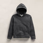 Cozy Hooded Sweatshirt in Heather Charcoal | James Perse Los Angeles FLAT