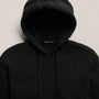 Cotton Linen Hoodie in Black | James Perse Los Angeles