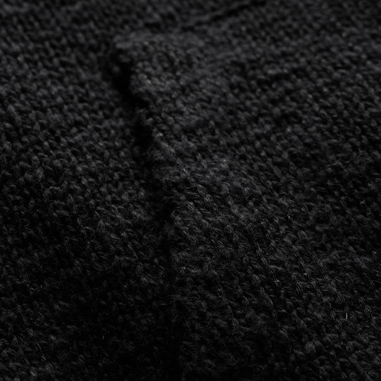 Cotton Linen Hoodie in Black | James Perse Los Angeles