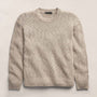 Cotton Linen Crew in Taupe | James Perse Los Angeles
