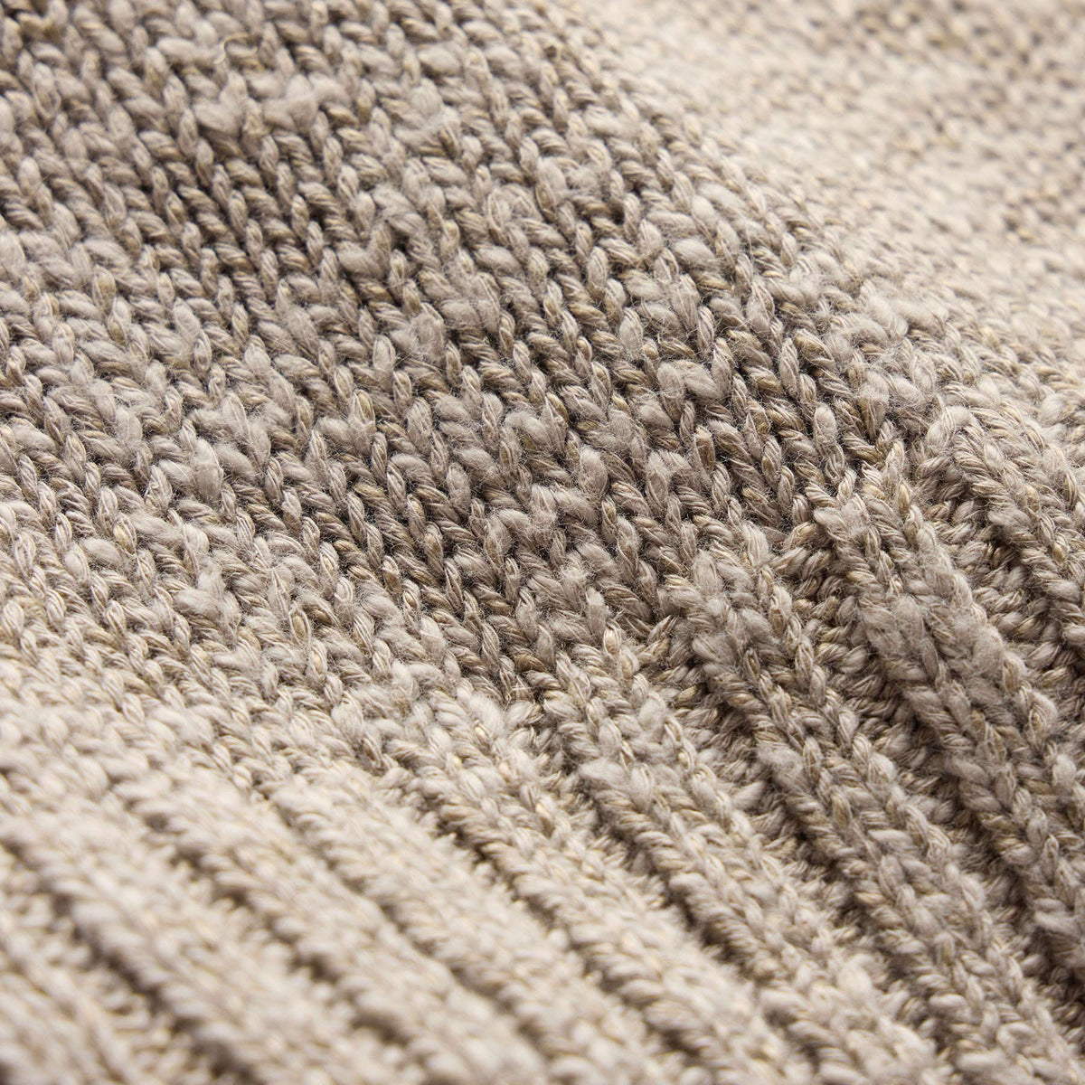 Cotton Linen Crew in Taupe | James Perse Los Angeles