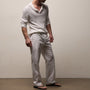 Italian Heavy Poplin Trouser in White | James Perse Los Angeles