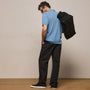 Italian Heavy Poplin Clean Front Trouser in Black | James Perse Los Angeles