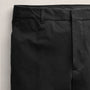 Italian Heavy Poplin Clean Front Trouser in Black | James Perse Los Angeles