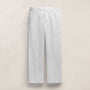 Italian Heavy Poplin Clean Front Trouser in White | James Perse Los Angeles