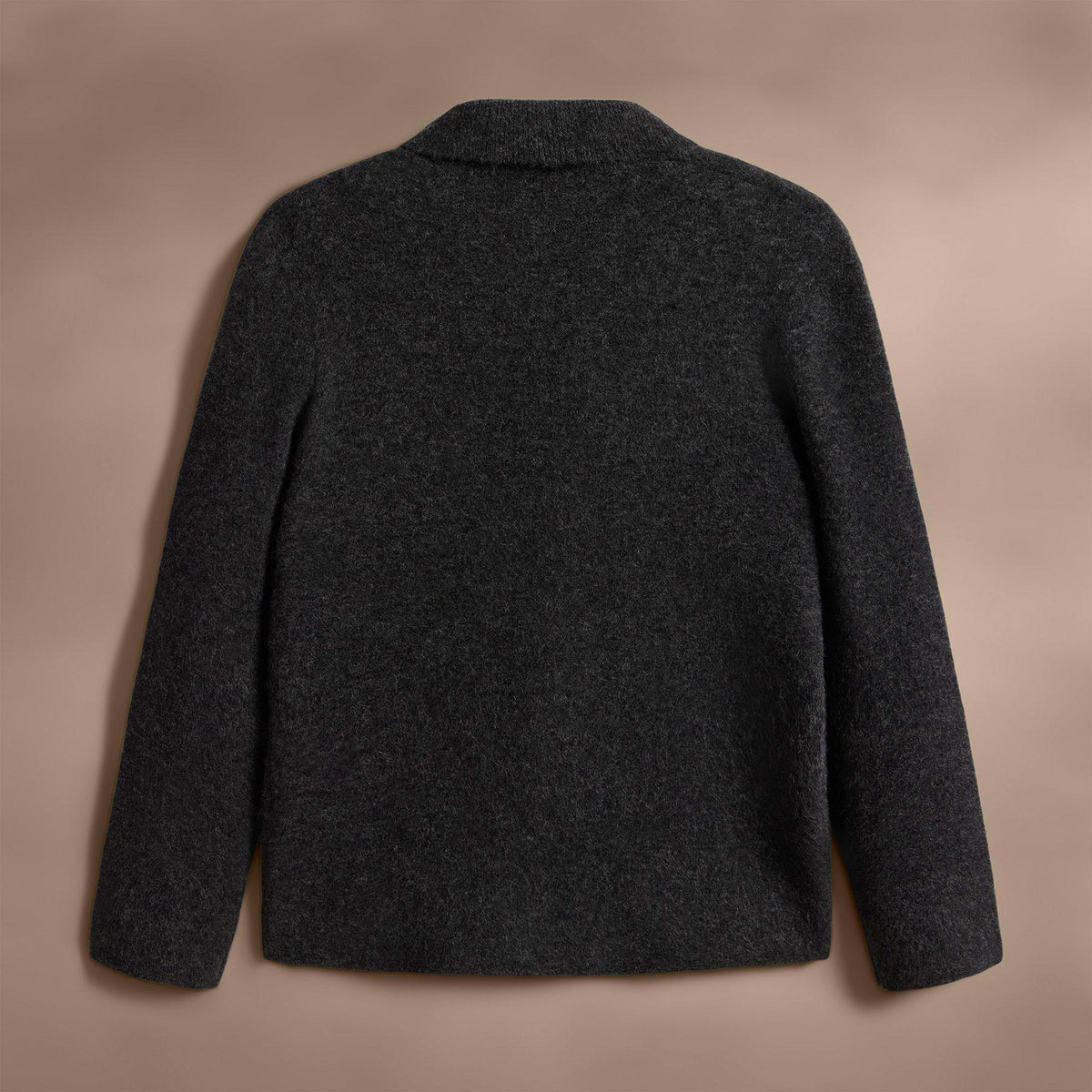 Sweater Knit Blazer in Anthracite | James Perse Los Angeles