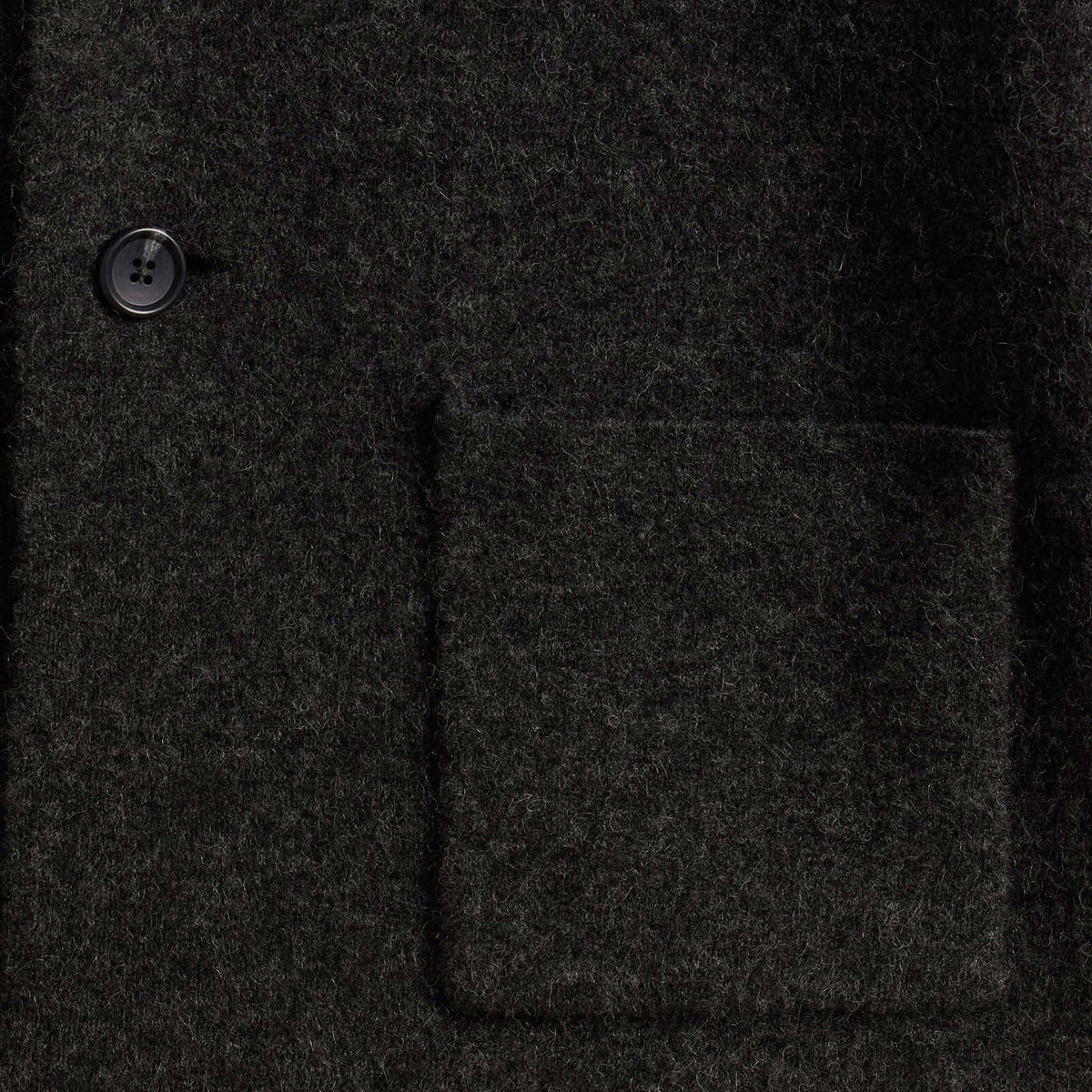 Sweater Knit Blazer in Anthracite | James Perse Los Angeles