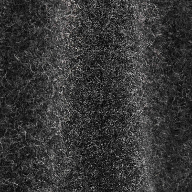 Wool Alpaca Stretch Zip Front in Anthracite | James Perse Los Angeles FLAT