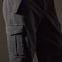 Woven Terry Cargo Pant  in Magma Pigment | James Perse Los Angeles
