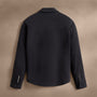 Woven Cotton Terry Shirt Jacket in Magma | James Perse Los Angeles