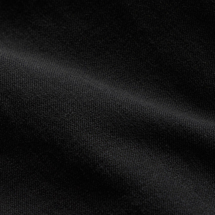 Woven Cotton Terry Cargo Short in Black | James Perse Los Angeles