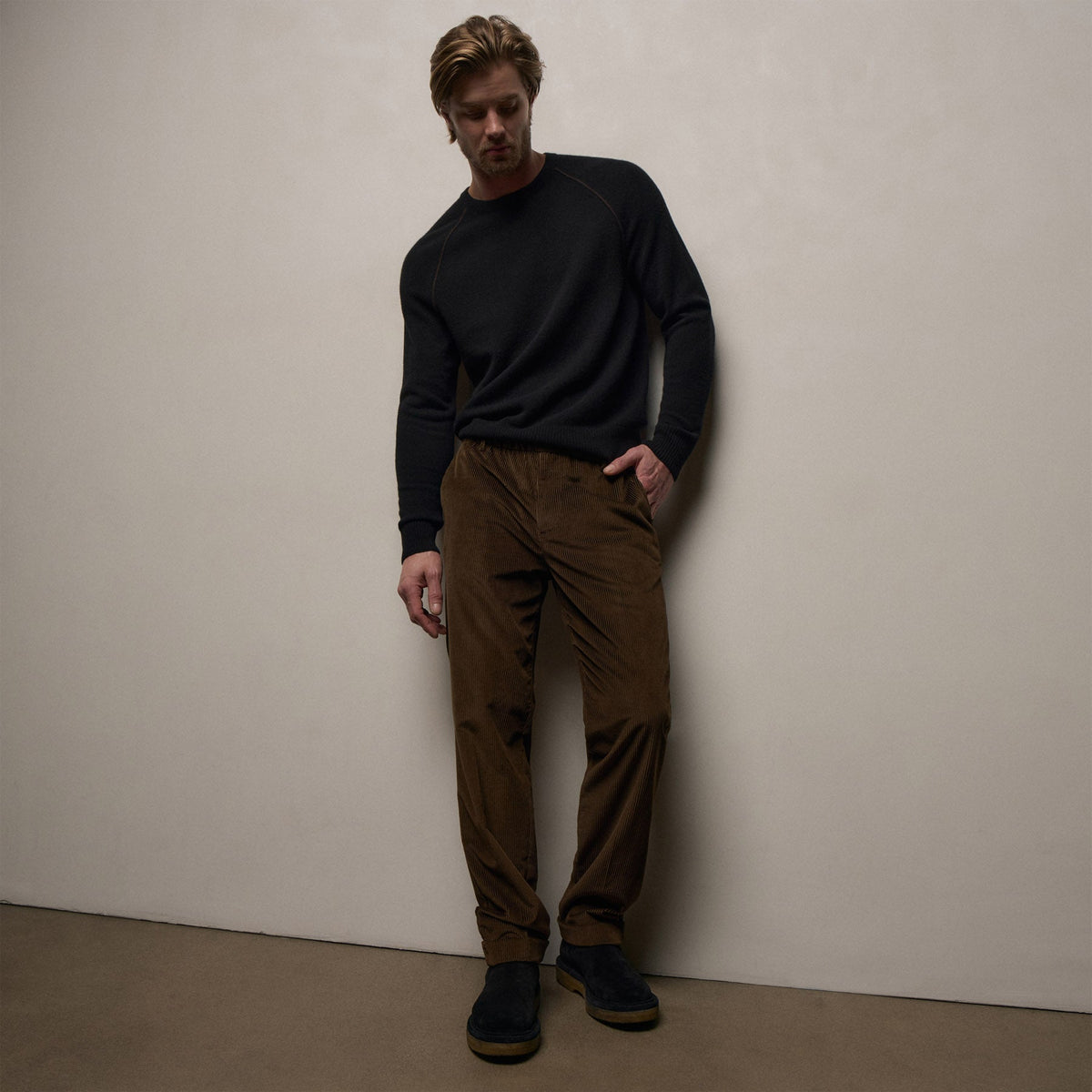 Corduroy Pant in Porcupine | James Perse Los Angeles