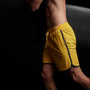 Y/OSEMITE Curved Hem Board Short in Crocus/Carbon | James Perse Los Angeles